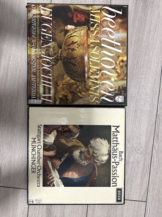 Vinyl Bach Bethoven Mozart