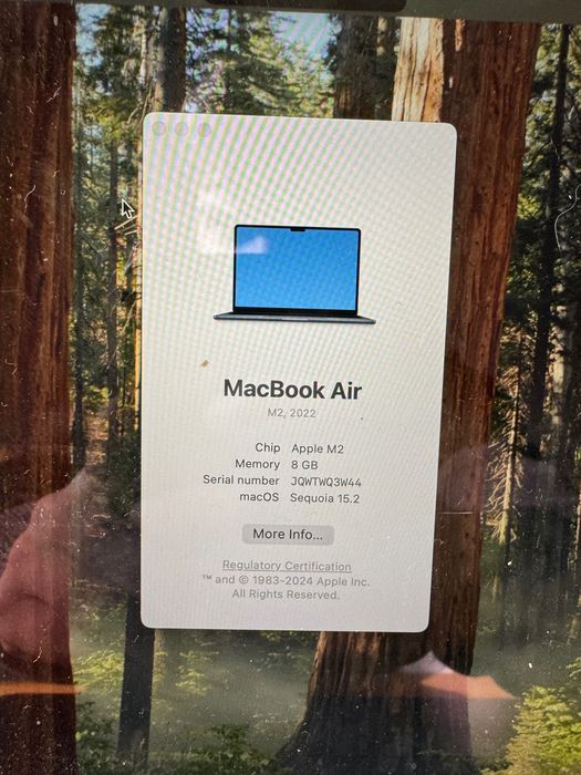 Macbook Air 2022 M2 - 100% Battery Health