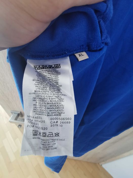 Тениска с яка Napapijuri XL