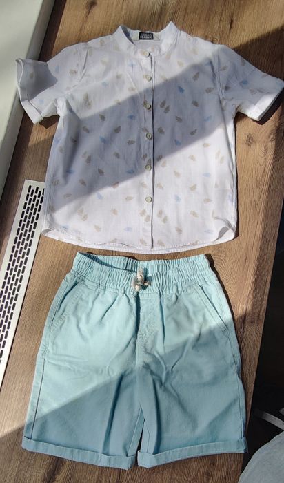 Рубашка и шортики на мальчика 6л.