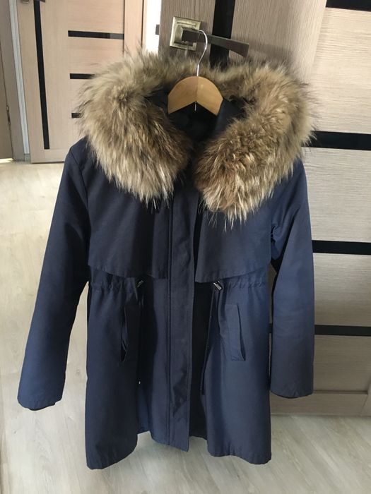 Парка натуральный мех