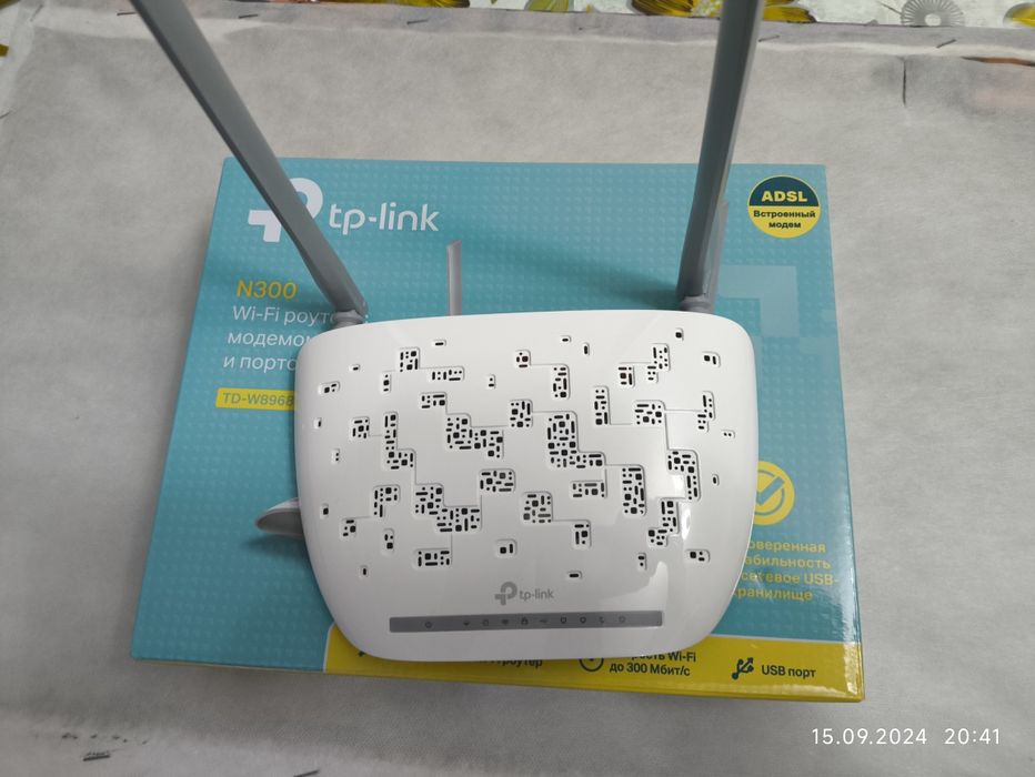 Модем ADSL,  новый