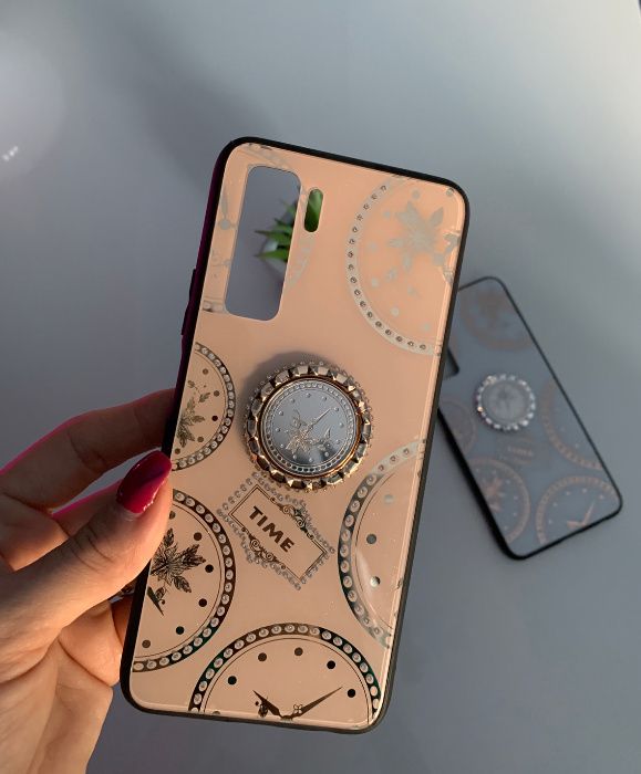 Husa pietricele / inel model TIME Huawei P40 Lite 5G
