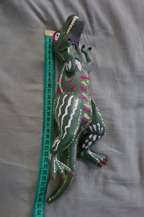 Dinozaur pictat manual playmobil