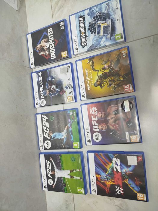 Playstation 5 игровые диски ps5