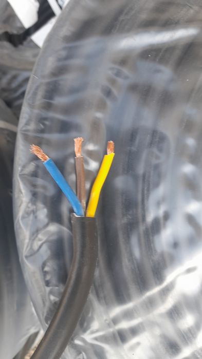 Cablu lițat. MYYM.  3 X 4 mm² CE  RO