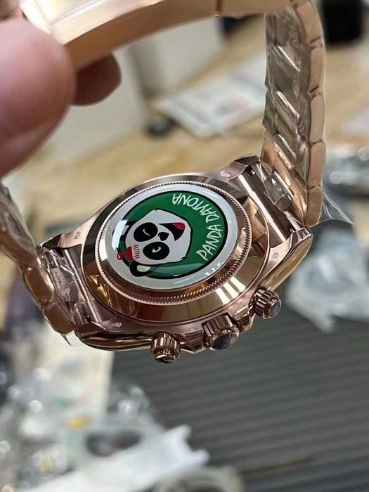 rolex daytona 4130 full rose gold 4130