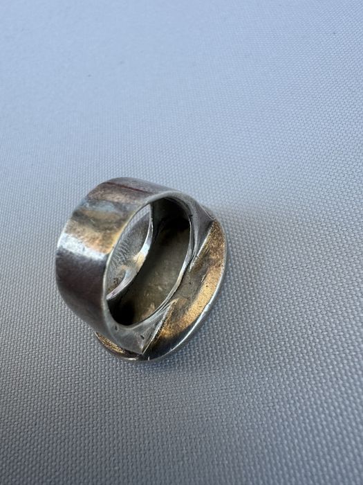 Inel argint si sidef