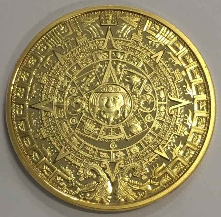Позлатен календар на маите
