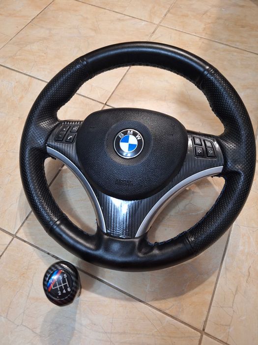 Комплект карбонов м волан и топка за лост бмв е90