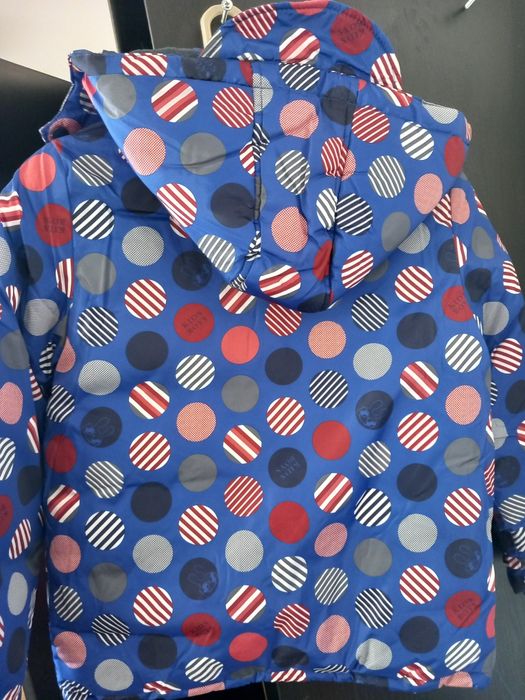 Зимно яке синьо 8-9г