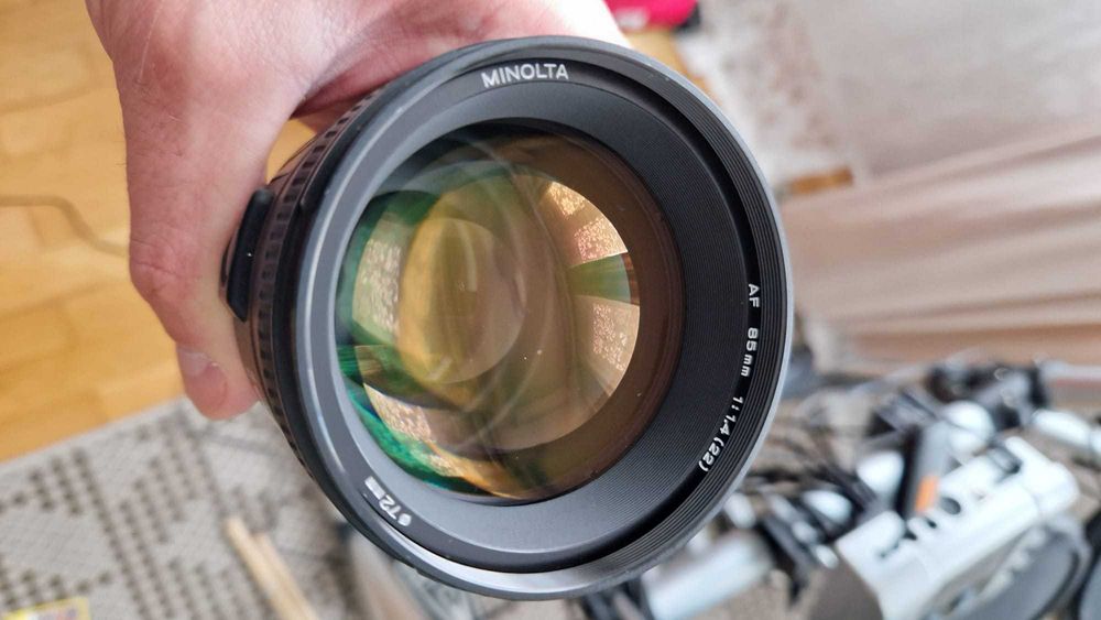 Obiectiv Minolta 85mm f1.4 Sony A