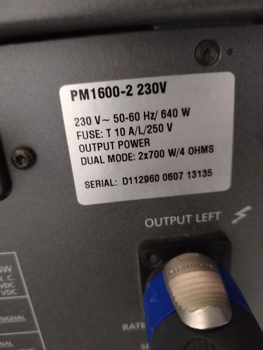 Dynacord powermate 1600-2