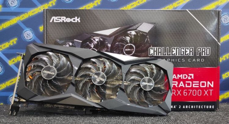 1г Гаранция! RX 6700 XT 12GB Asrock Challenger PRO