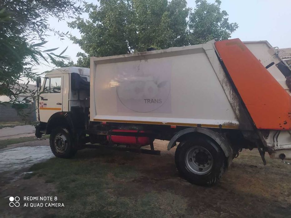 Мусоровоз камаз 12m3