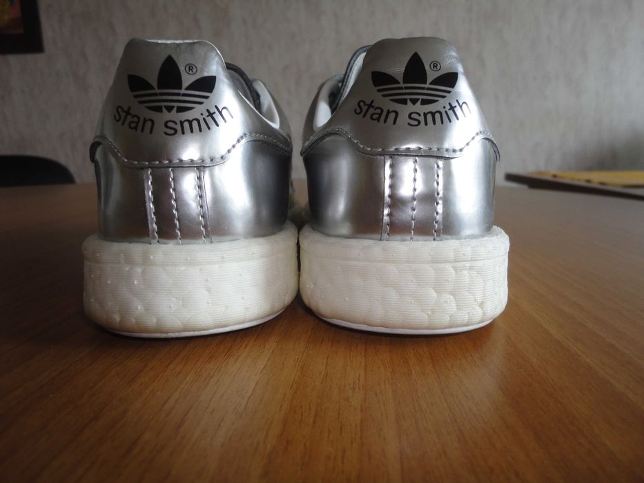 N37 Adidas Stan Smith Boost Silver/дамски обувки