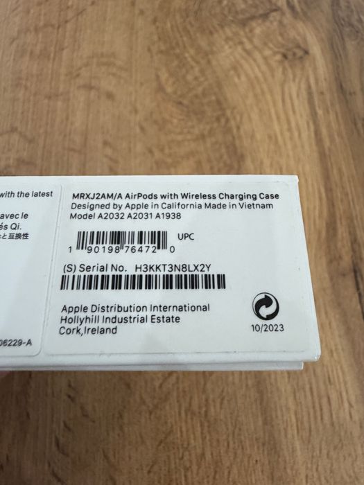 Apple Airpods 2 Gen Оригинални!