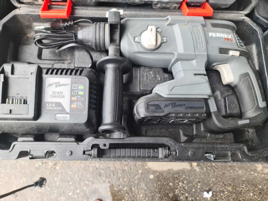 FerexPro Bormasina cu Percutie 20 V motor fara perii