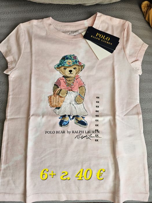 Polo Ralph Lauren дънки и блузка за момиче