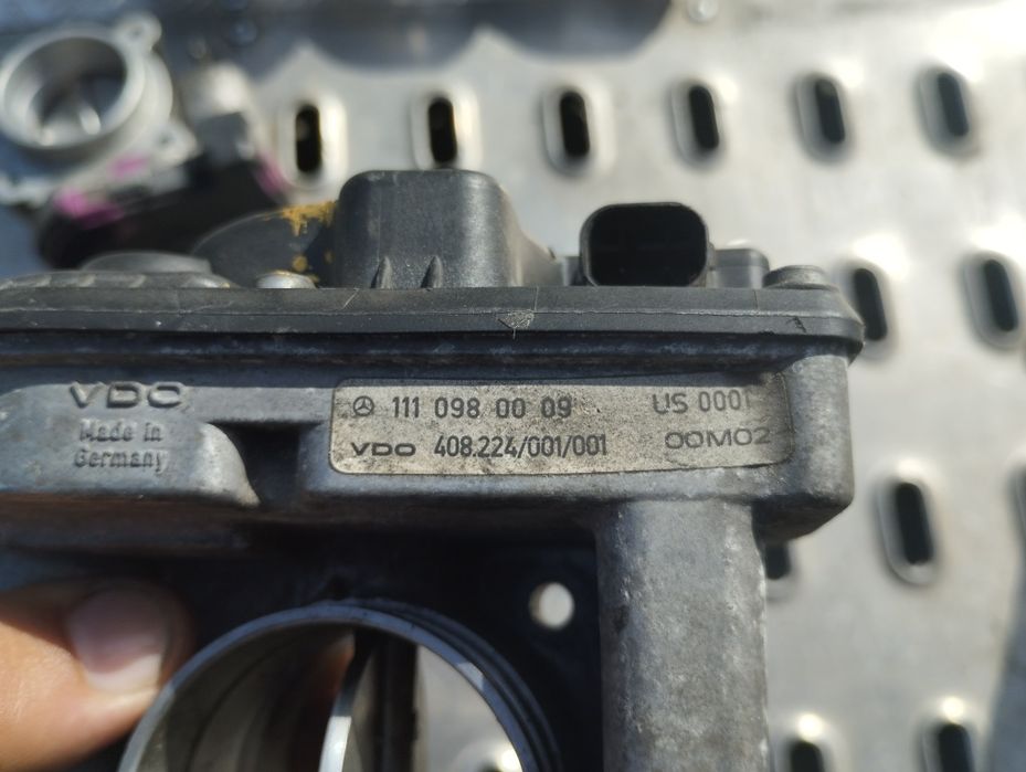 Дроселова клапа Mercedes OM642 и  М111 дросел 280цди 320цди 350цди