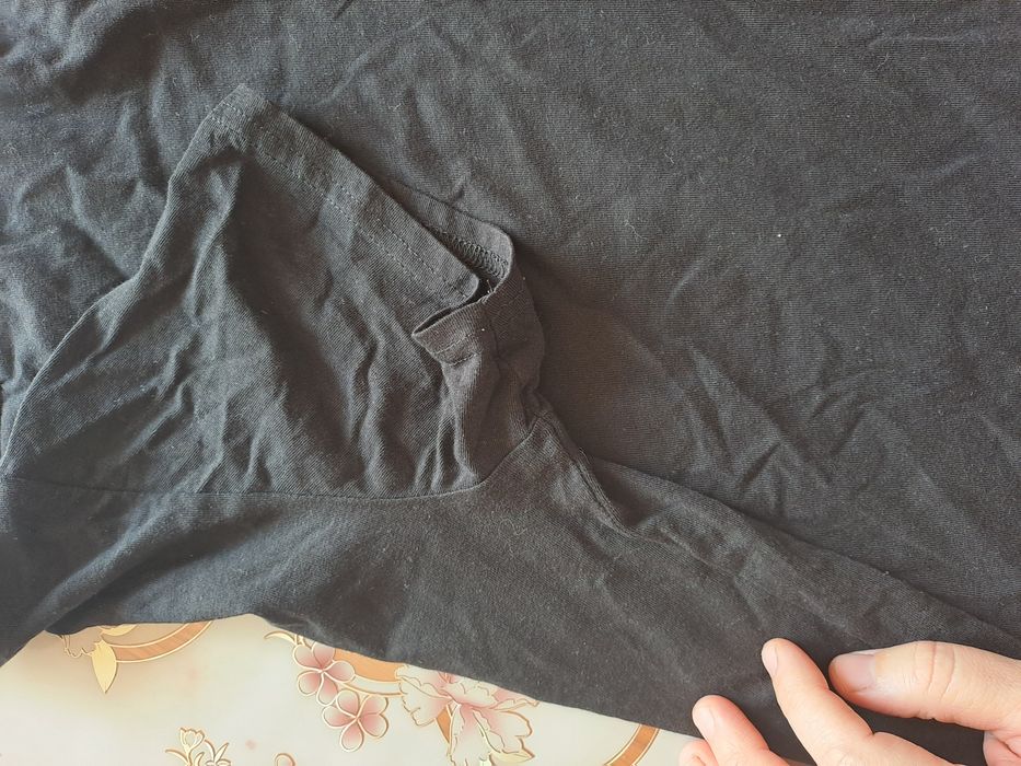 Tricou baieti negru 12-14 ani
