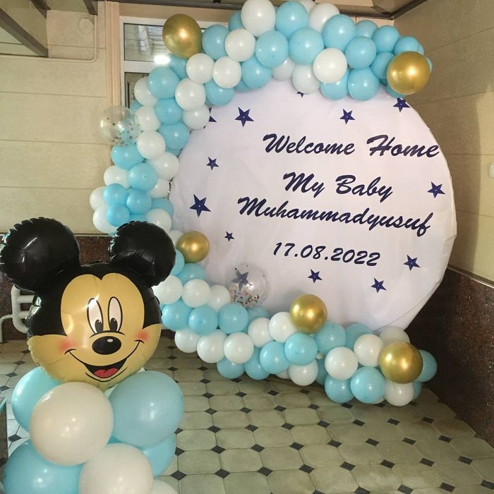 ОФОРМЛЕНИЕ ШАРАМИ, Воздушные шары sharlar bilan bezatish uchar shar