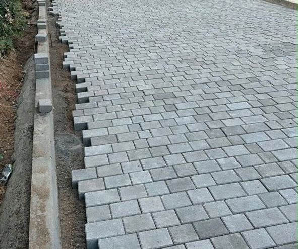 Брусчатка старый город (европа)