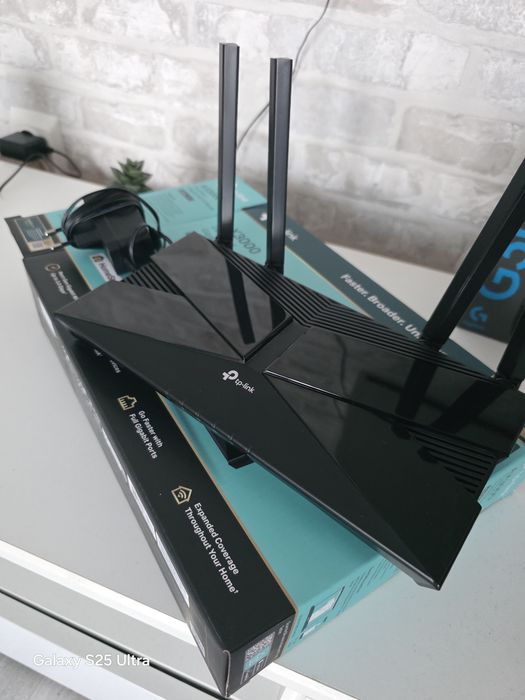Router  Gigabit TP-LINK Archer AX53 AX3000, Wi-Fi 6, Dual-Band 574 + 2402 Mbps