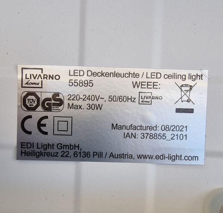 LED осветителни панел