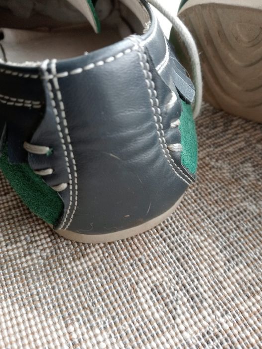 Мокасины кожаные нубук