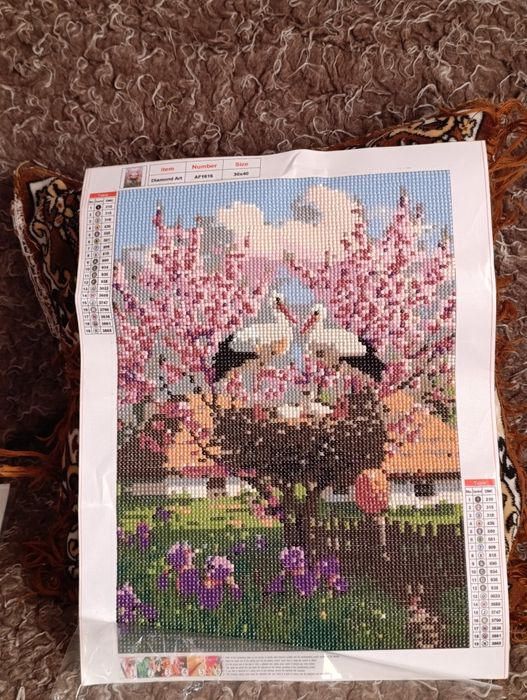 Изработени диамантени гоблени без рамка