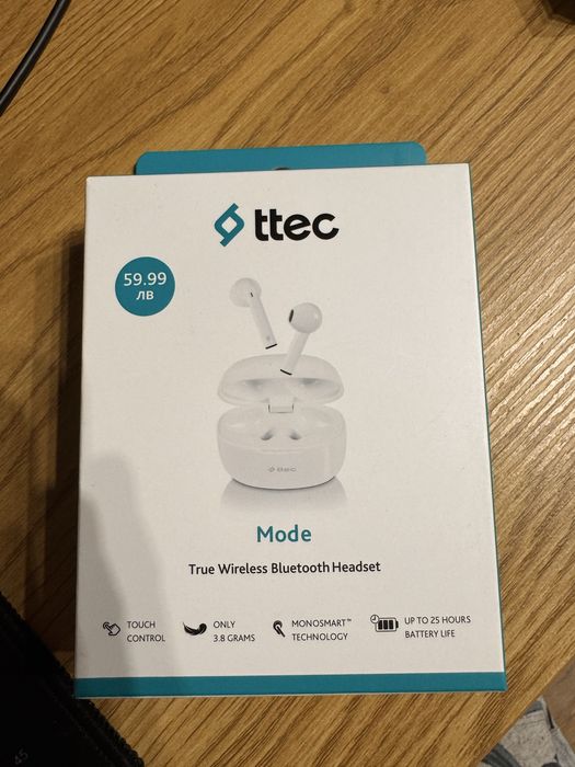 ttec Mode безжични Bluetooth слушалки – нови