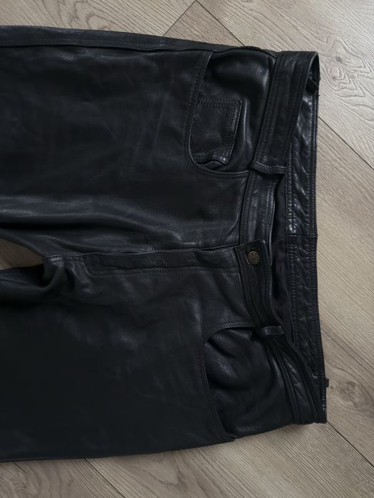 Pantaloni Piele Naturala MOTOMOD Barbati | Marime 50 (Talie 94 cm)