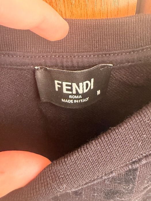 Fendi черна блуза
