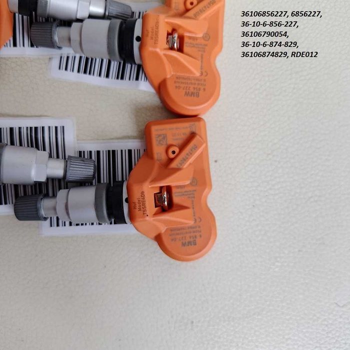 Оригинални TPMS сензори за BMW F07, F10, F11, X1, X3, X4 - 6856227