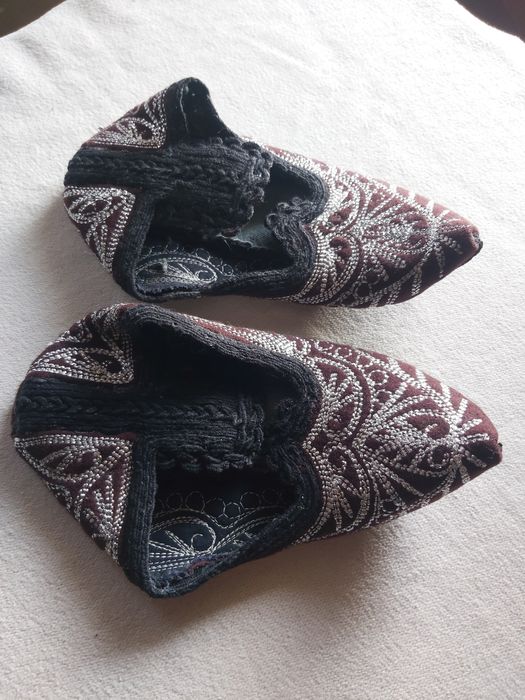 Автентични вълнени везани терлици