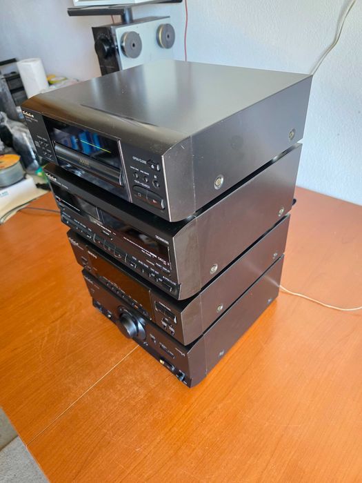Sistem Hi-Fi Technics SC-CH530, CD MASH, dublu deck, Made Japan