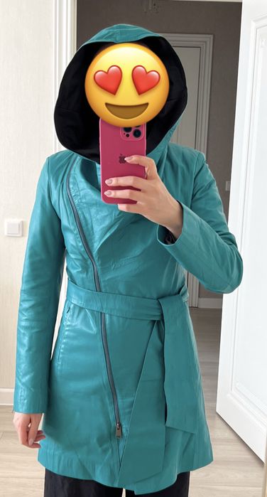 Женская кожаная куртка