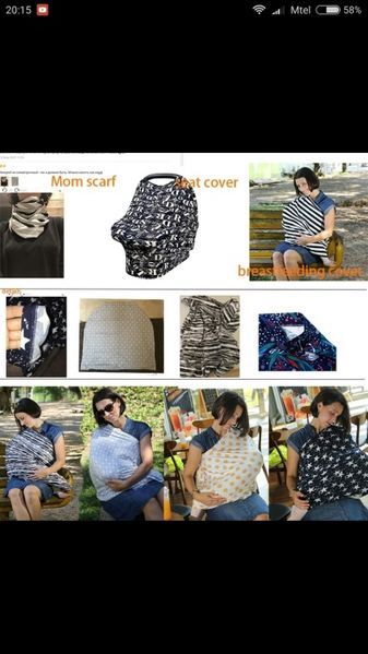 Шал за кърмачки, покривало за кърмене, шал за кърмене на бебета