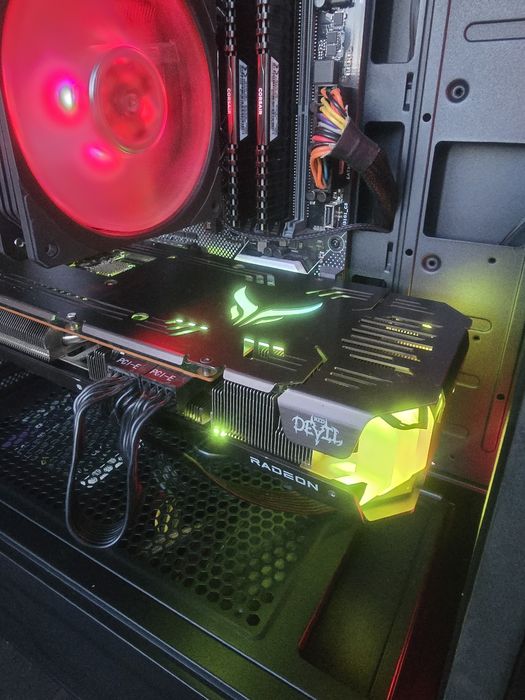 Мощен геймърски компютър - i7-9700K / RX 6700 XT 12GB / 16GB RAM / 512GB NVMe
