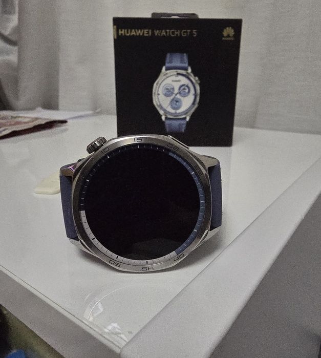Vând ceas Huawei Gt5 blue albastru