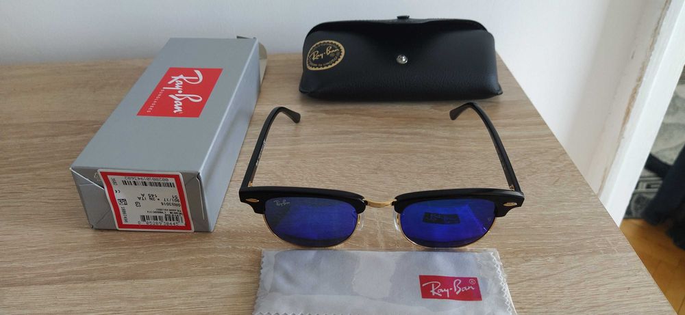 Слънчеви очила Ray-Ban Clubmaster RB3016 W0365 НОВИ