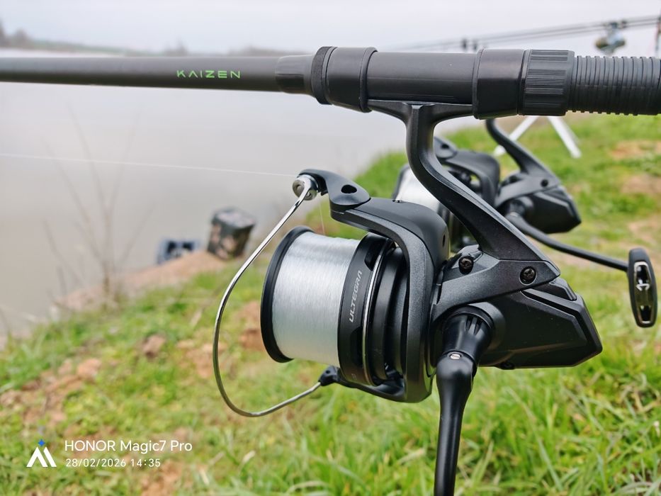 2 броя шаранджийски пръчки Korda Kaizen Green 3.66m 3.5lbs