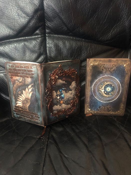 Ръчно изработени тефтери и кутии