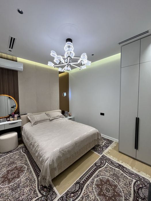 Новостройка метро Шахристан - 130м2 4х комнатная с ремонтом упакованна