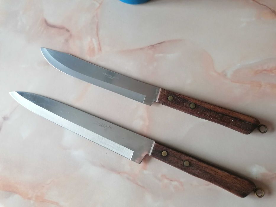 SET 2 CUTITE OTEL MADE IN JAPAN - Chef Bucatar Sushi Bucatarie VINTAGE