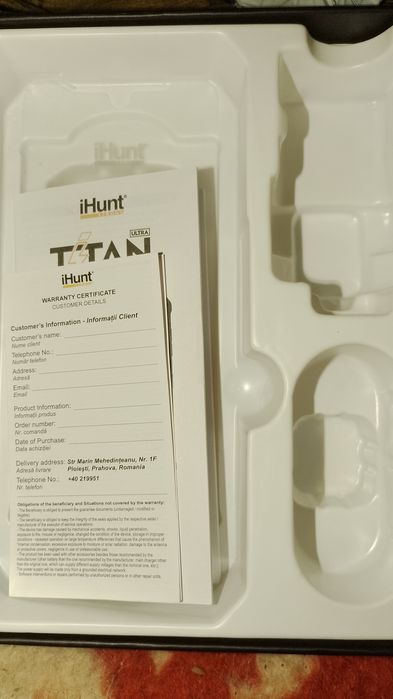 Vând ihunt titan p11001
