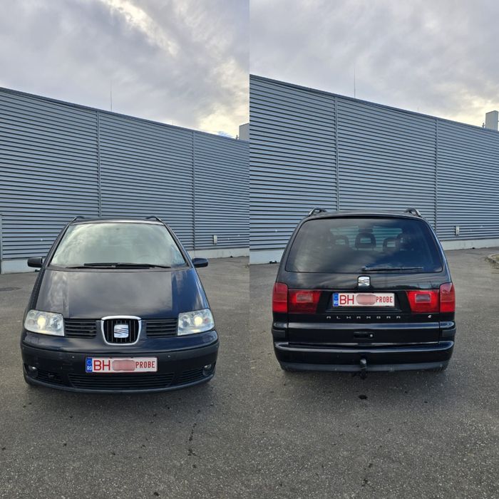 Seat Alhambra 1.9TDI 2008 4Motion/4x4/Euro4/7locuri/Xenon/Climatronic/Incalzire scaune/Senzori parcare/