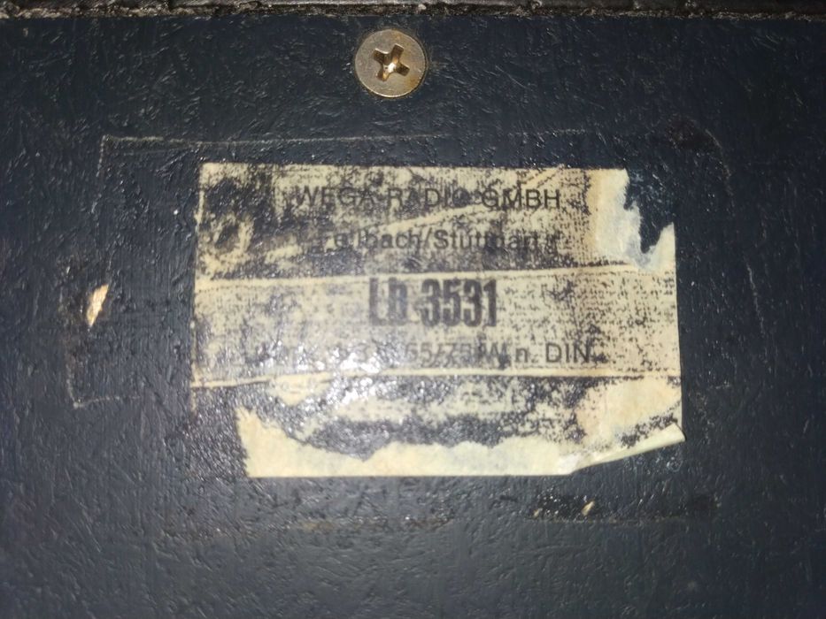 boxe vintage Wega LB 3531