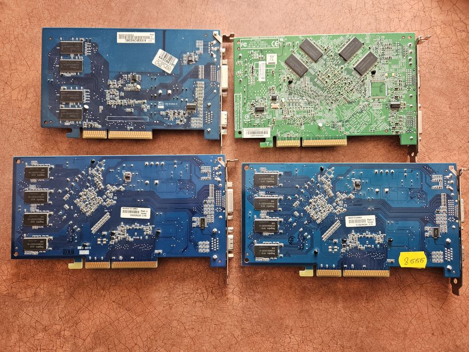 Placi video retro AGP8X Nvidia 6200, 6600 128/256MB
